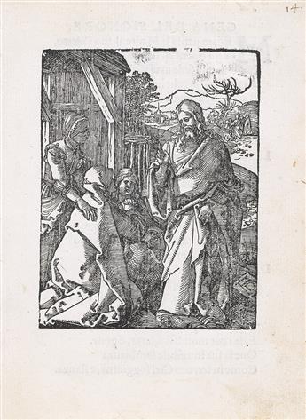 ALBRECHT DÜRER Group of 4 woodcuts from the Small Passion.